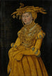Portret van de Hertogin Catherine - Lucas Cranach de Oude — ingelijst kunstwerk aan de muur