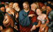 De Christus en de overspelige vrouw - Lucas Cranach de Jonge — weergave van het kunstwerk