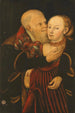 Amants mal assortis - Lucas Cranach le Jeune — weergave van het kunstwerk