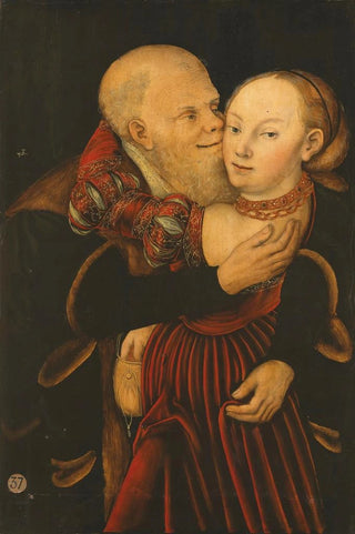 Lucas Cranach the Younger - IllMatched Lovers.webp