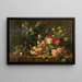 Bloemen - Lucas Victor Schaefels — ingelijst kunstwerk aan de muur
