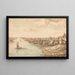 Landschap met rivier - Lucas van Uden — ingelijst kunstwerk aan de muur