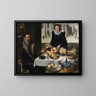 Lucas van Valckenborch - Double Portrait of an Elderly Couple.webp