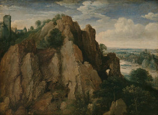 Lucas van Valckenborch - Mountainous landscape.webp