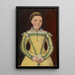 Portrait de Dorothea Curio fille du professeur Celio Secondo Curio - Lucca — ingelijst kunstwerk aan de muur