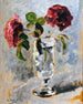 Glass of rosé - Luce Boyals — artwork view