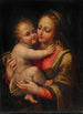 Madone à l'Enfant - Lucia Anguissola — ingelijst kunstwerk aan de muur