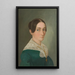 Portrait de Frau Jos Ruch née Faist - Lucian Reich — ingelijst kunstwerk aan de muur