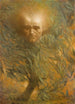 Masque de Beethoven - Lucien Lévy-Dhurmer — weergave van het kunstwerk