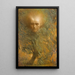 Masque de Beethoven - Lucien Lévy-Dhurmer — ingelijst kunstwerk aan de muur