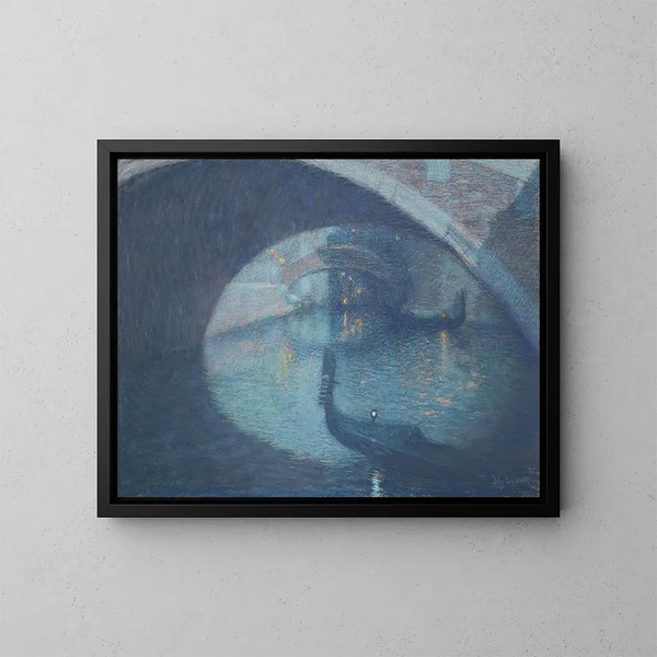 Venice - Lucien Lévy-Dhurmer — framed artwork on a wall