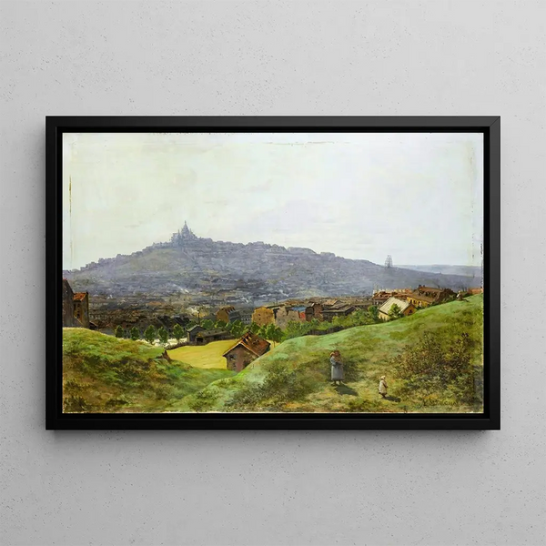Lucien Marchais - View Of Montmartre Paris.webp