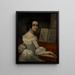 Zelfportret - Lucinda Redmon Orear — ingelijst kunstwerk aan de muur
