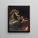 La dernière communion de la Madeleine - Lucio Massari — ingelijst kunstwerk aan de muur