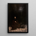 La tentation de Saint Antoine - Lucjan Wydrychowski — ingelijst kunstwerk aan de muur