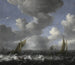 Marine en visserijschilderij - Ludolf Bakhuizen — weergave van het kunstwerk