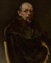 Portret van een oude man - Ludomir Benedyktowicz — weergave van het kunstwerk