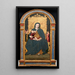 La Vierge en majesté - Ludovico Brea — ingelijst kunstwerk aan de muur