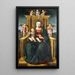 La Vierge et l'Enfant en majesté - Ludovico Brea — ingelijst kunstwerk aan de muur