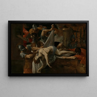 Ludovico Carracci - St Sebastian Thrown Into The Cloaca Maxima.webp