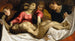 De Lamentatie - Ludovico Carracci — weergave van het kunstwerk