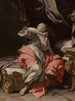 La mort de Lucrèce - Ludovico Mazzanti — weergave van het kunstwerk