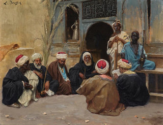 Ludwig Deutsch - A Council Of Elders.webp