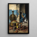 Un marchand d'artefacts - Ludwig Deutsch — ingelijst kunstwerk aan de muur