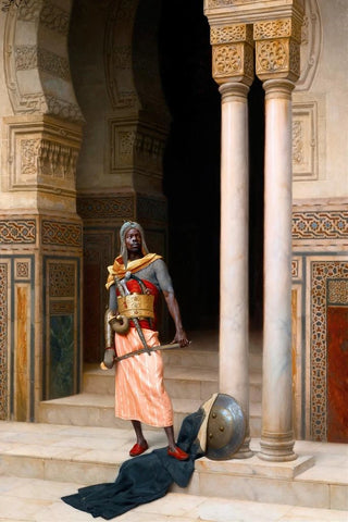 Ludwig Deutsch - A Nubian Guard.webp
