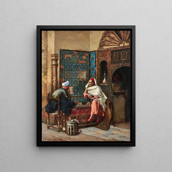 Ludwig Deutsch - The Chess Players.webp