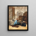 De les - Ludwig Deutsch — ingelijst kunstwerk aan de muur
