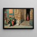 Le Tribut - Ludwig Deutsch — ingelijst kunstwerk aan de muur
