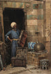 De Timmerman - Ludwig Deutsch — weergave van het kunstwerk