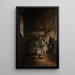 Vue dans la chapelle Sant Isidro à Venise - Ludwig Dittweiler — ingelijst kunstwerk aan de muur
