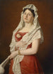 Portrait d'une dame - Ludwig Gloss — weergave van het kunstwerk