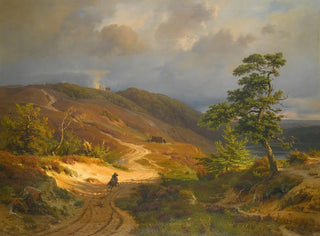 Ludwig Gurlitt - Rider In A Landscape.webp