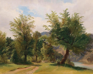 Ludwig Halauska - Landscape with Rivere.webp
