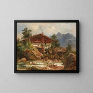 Ludwig Halauska - Landschaft in Tirol.webp