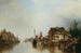 Rive de l'Escaut - Ludwig Hermann — weergave van het kunstwerk