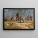 Gebed voor de strijd - Ludwig Koch — ingelijst kunstwerk aan de muur