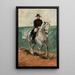 Lipizzan - Ludwig Koch — ingelijst kunstwerk aan de muur