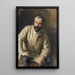 Portret van Carl Moll - Ludwig Michalek — ingelijst kunstwerk aan de muur