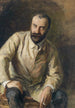 Portret van Carl Moll - Ludwig Michalek — weergave van het kunstwerk