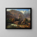 Château de Salurn en Zuid-Tirol - Ludwig Neelmeyer — ingelijst kunstwerk aan de muur