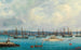 Escadre anglaise à Trieste 1881 - Ludwig Rubelli von Sturmfest — weergave van het kunstwerk