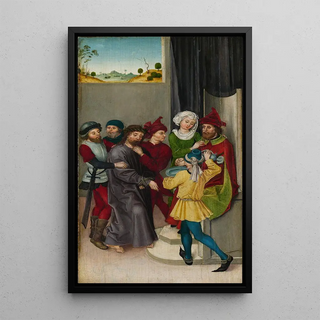 Ludwig Schongauer - Christ before Pilate.webp