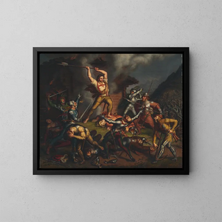 Ludwig Voge - Uli Rotach in der Schlacht am Stoss.webp