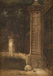 Entree van het park - Ludwig von Hagn — weergave van het kunstwerk