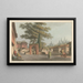 van Caravansérail à Kustchiuk Czemege door Luigi Mayer | Schilderij — ingelijst kunstwerk aan de muur