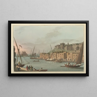 Luigi Mayer - Castle in the Island of Tortosa.webp